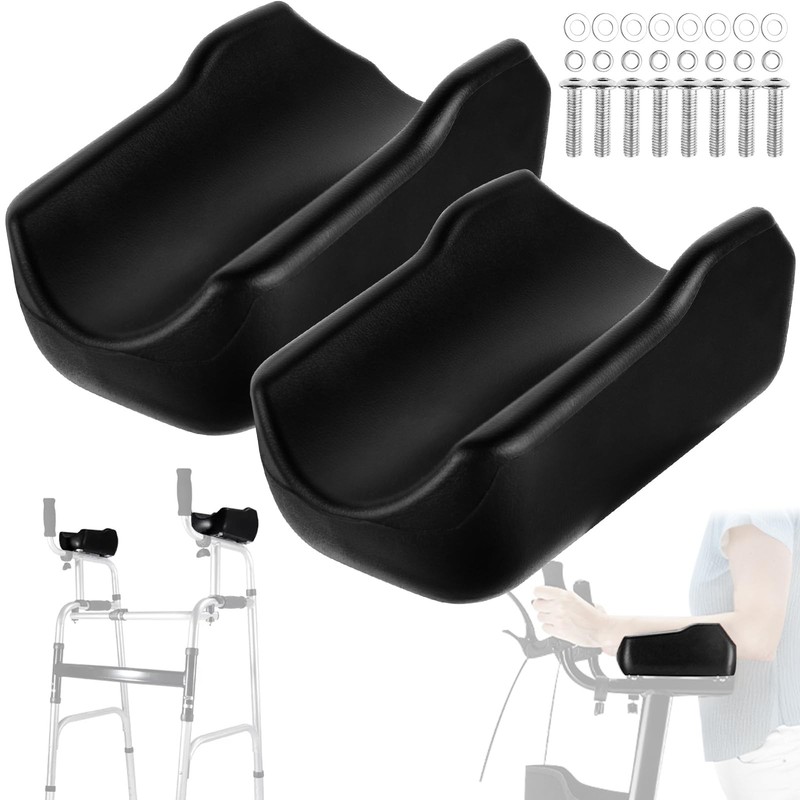 Rollator Armrest Pad 5.31x1.57in Universal Replacement for Upright Walker