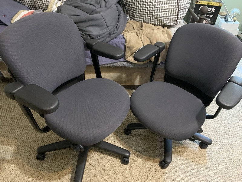 Steelcase Leap in Gray Multi- Color Fabric Finish (4611410)