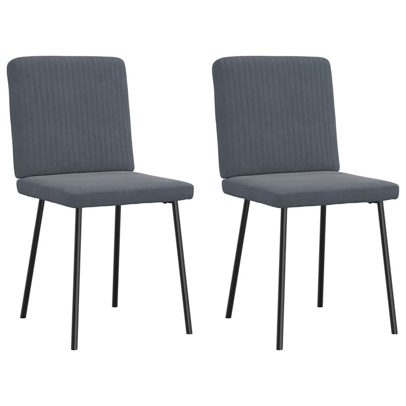 Dining Chairs 2 pcs Velvet Chair Living Room Chair Restaurant Chair vidaXL gallery
