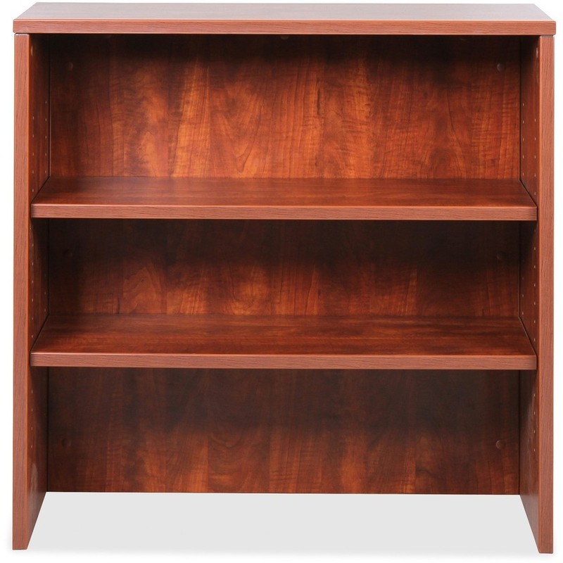 Lorell LLR69613 Essentials Cherry Laminate Hutch 36"x15" gallery