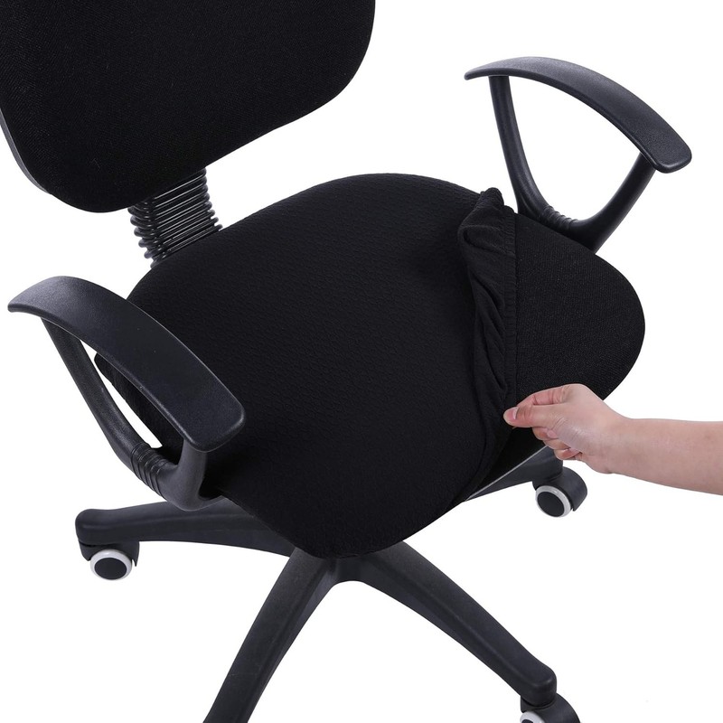Smiry Stretch Jacquard Office Computer Chair Seat Covers, Removable Washable …