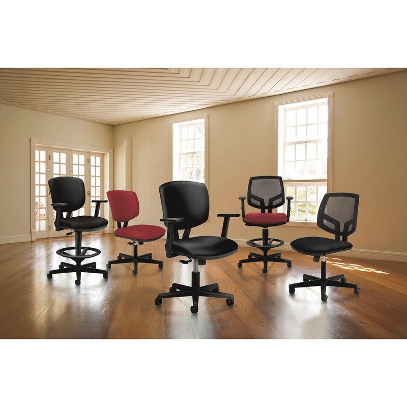 The Hon 5703SB11T Leather Synchro Task Chair Black gallery