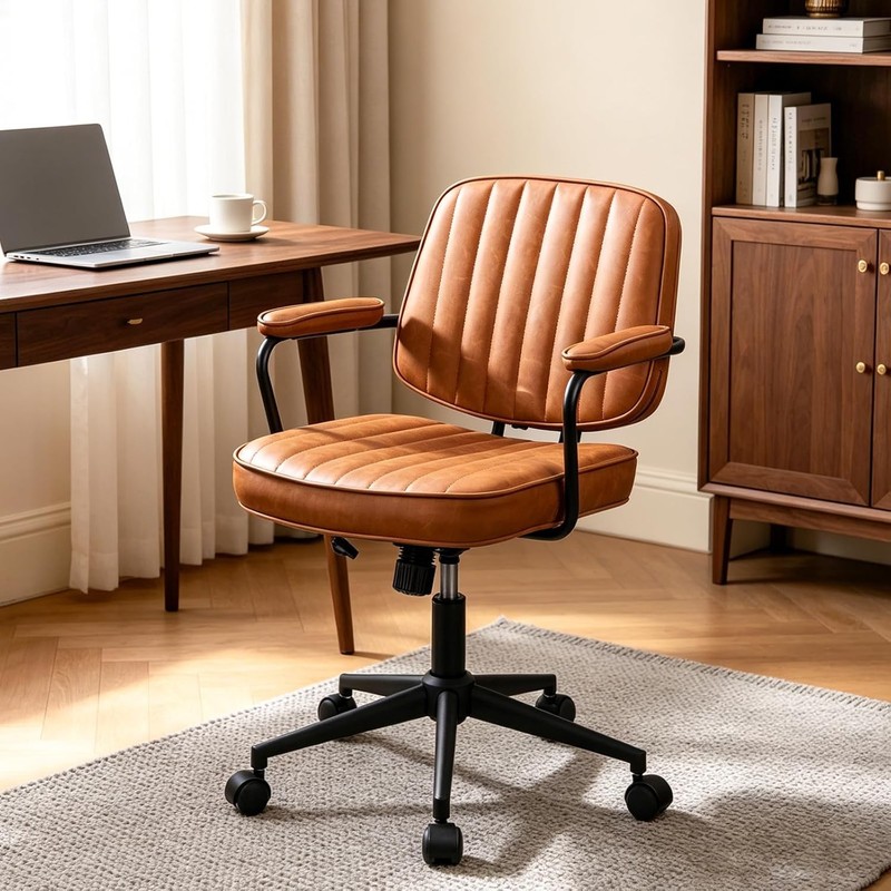 Brown Vintage Office Chair