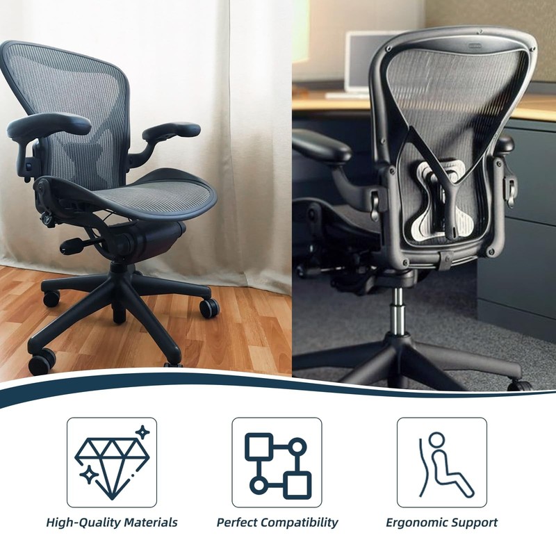 PostureFit Butterfly Lumbar Support Replacement for Aeron Classic Chair A/B/C - gallery