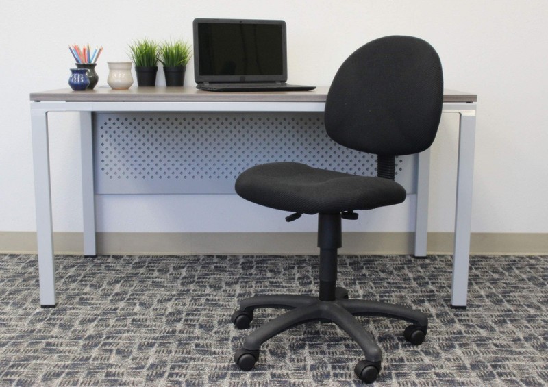 Boss Black Deluxe Posture Chair, Model Number: 217EBONY No Arms Task Chair gallery