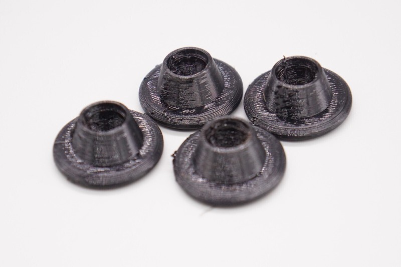 Replacement Glide Feet for Eames VITRA Herman Miller Eiffel Tower Wire Chair 4pc
