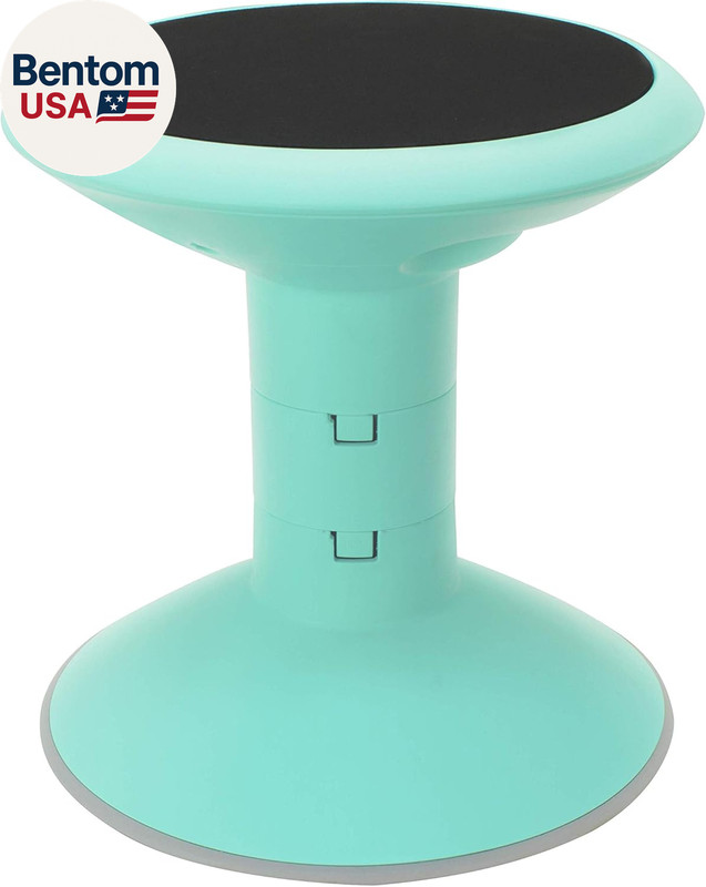 Wiggle Stool – Active Flexible Seating for Classroom and Home Study, Adjustable