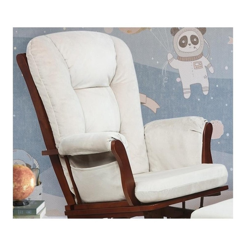 AFG Baby Furniture Alice Glider Chair Vinyl Cushions in Beige gallery