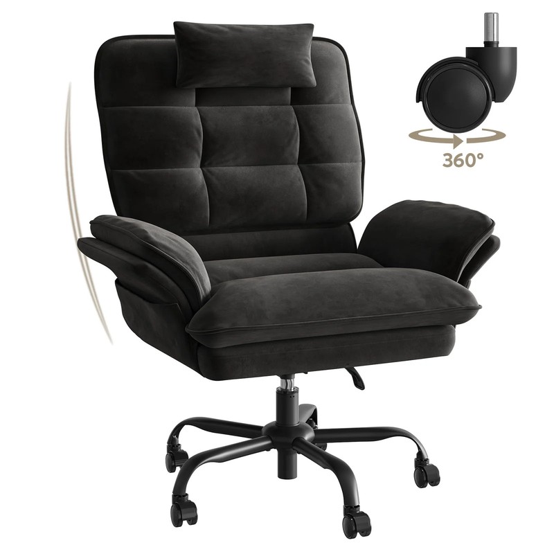 Bestier Big and Tall Executive Office Chair with Flip-Up Arms for Adults gallery