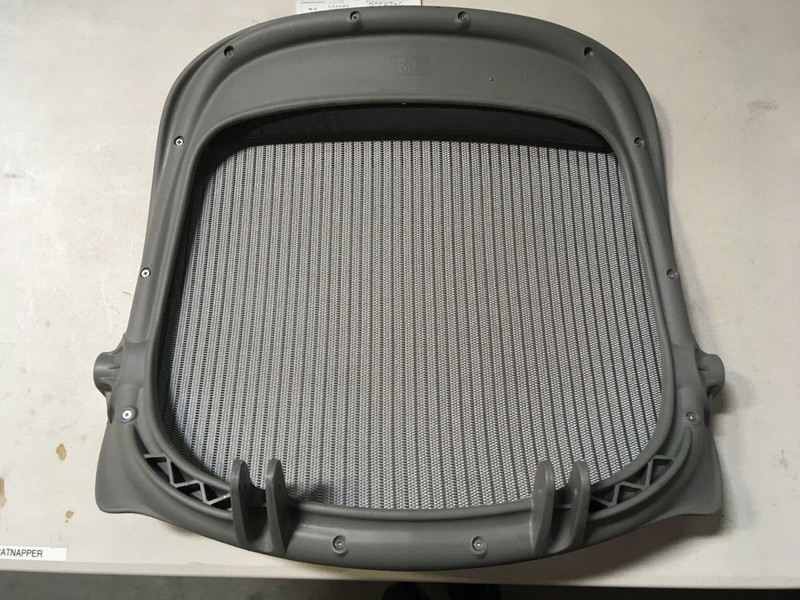 Herman Miller Aeron Chair Replacement Seat Pan 3V01 Titanium Large Size C Zinc gallery