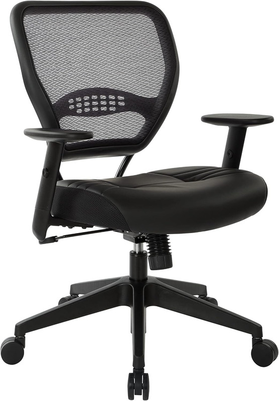 57 Series Professional Dark Air Grid Back Manager'S Adjustable Office Chair with