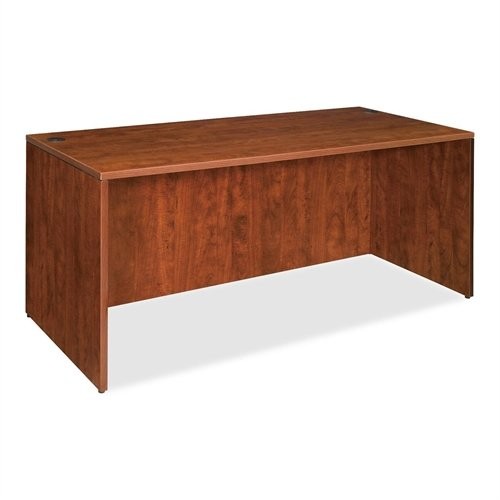 Lorell LLR69409 Rectangular Desk Shell 60" Cherry Laminate