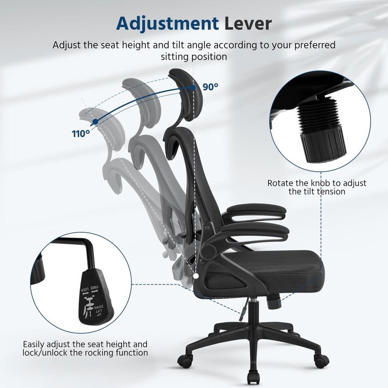 Silla De Oficina Escritorio Ergonomica Ajustable Comoda Moderna Barata En Oferta gallery