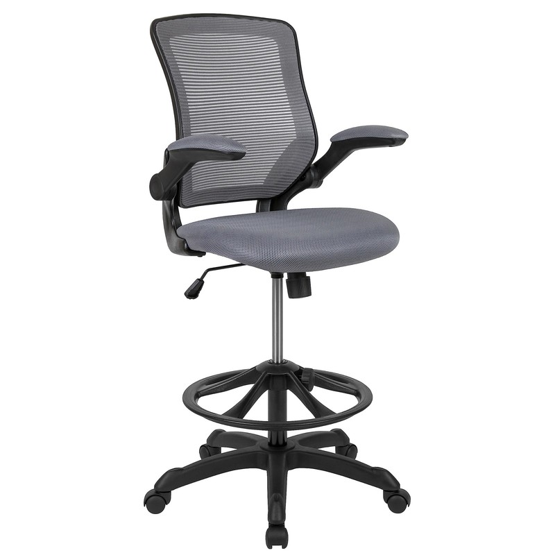 Flash Furniture Kale Mid-Back Swivel Office Chair with Height - Scratch & Dent