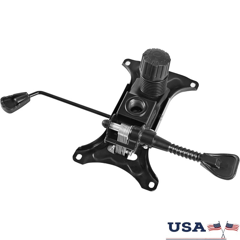 Heavy Duty Adjustable Tilt Office Chair Mechanism Gas Type Replacement 6×10 Hole