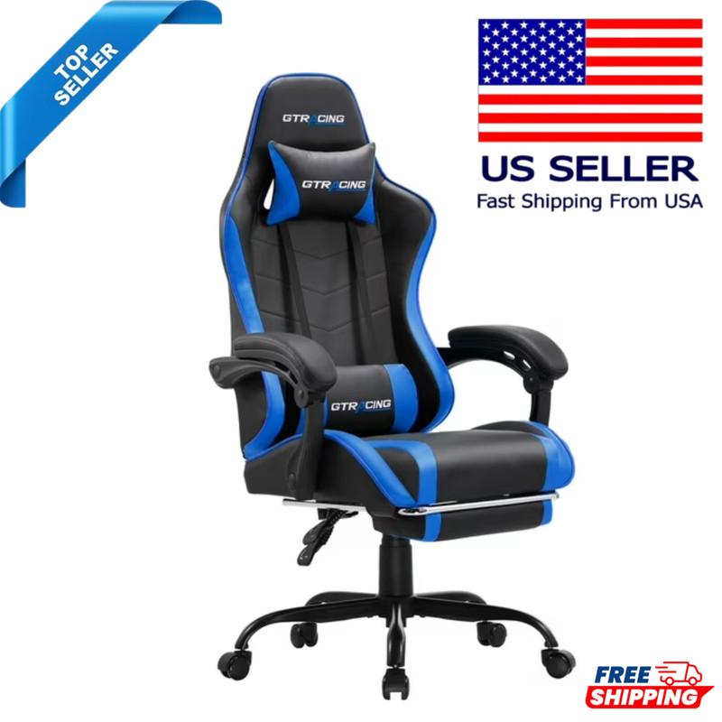GTRACING Ergonomic GTWD-200 Gaming and Office Chair with Adjustable Pillows