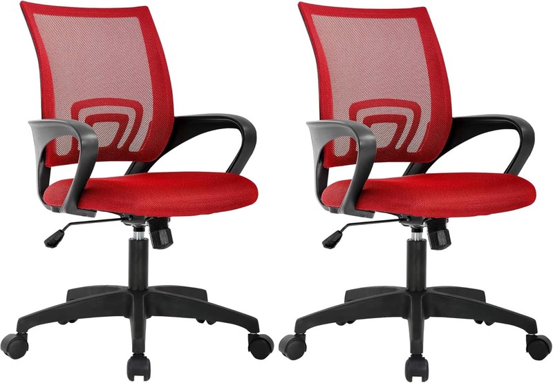 Home Office Chair Desk Computer Chair Adjustable Ergonomic Lumbar Su gallery