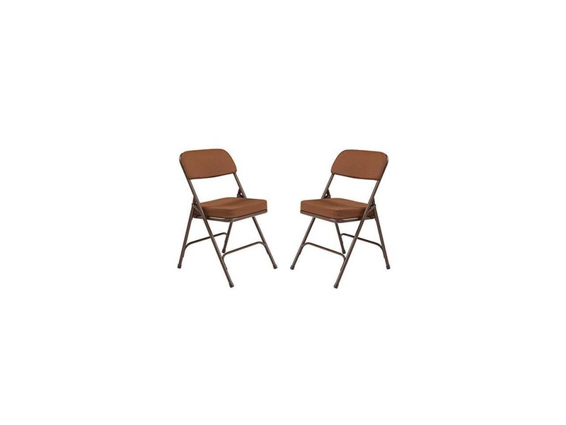NPS 3200 Series Premium 2″ Fabric Upholstered Double Hinge Folding Chair