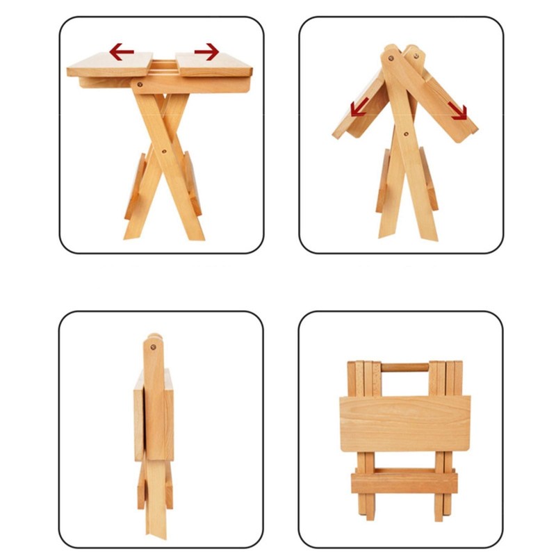 Wood Painting Stool Counter Stool for Adults Flat Top Stool Drafting Stool for gallery