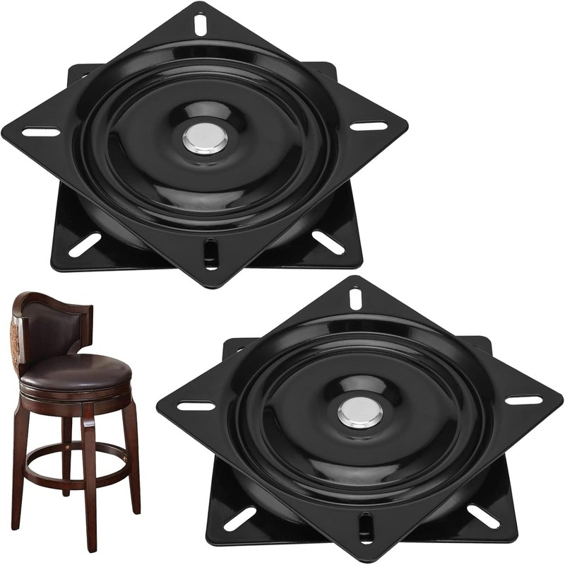 2 PCS 6 Inch Boat Seat Swivel, Ball Bearing Swivel Plate, Chair Swivel Base Part