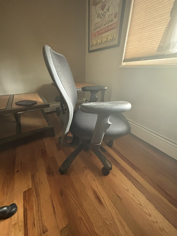 Nightingale CXO 6200 Memory Foam Seat, Mesh Back, Lumbar Support, Advanced Arms