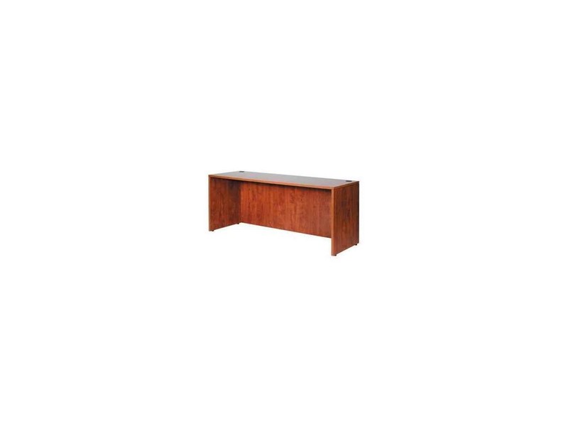 Boss 71-inch Cherry or Mahogany Finished Credenza Shell gallery