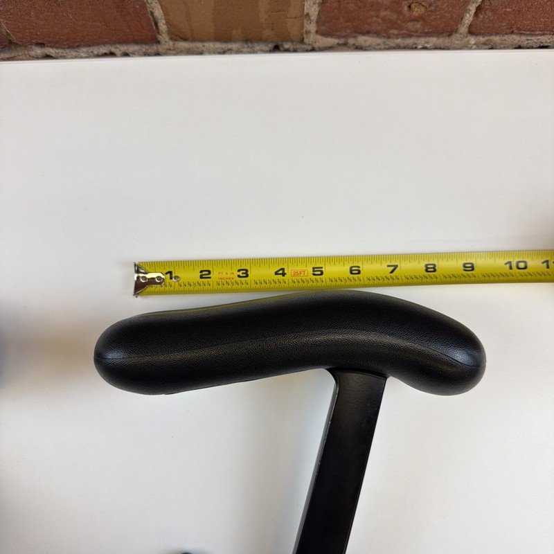 (2) Authentic Herman Miller EQUA Chair Replacement Armrests in Black + Screws gallery