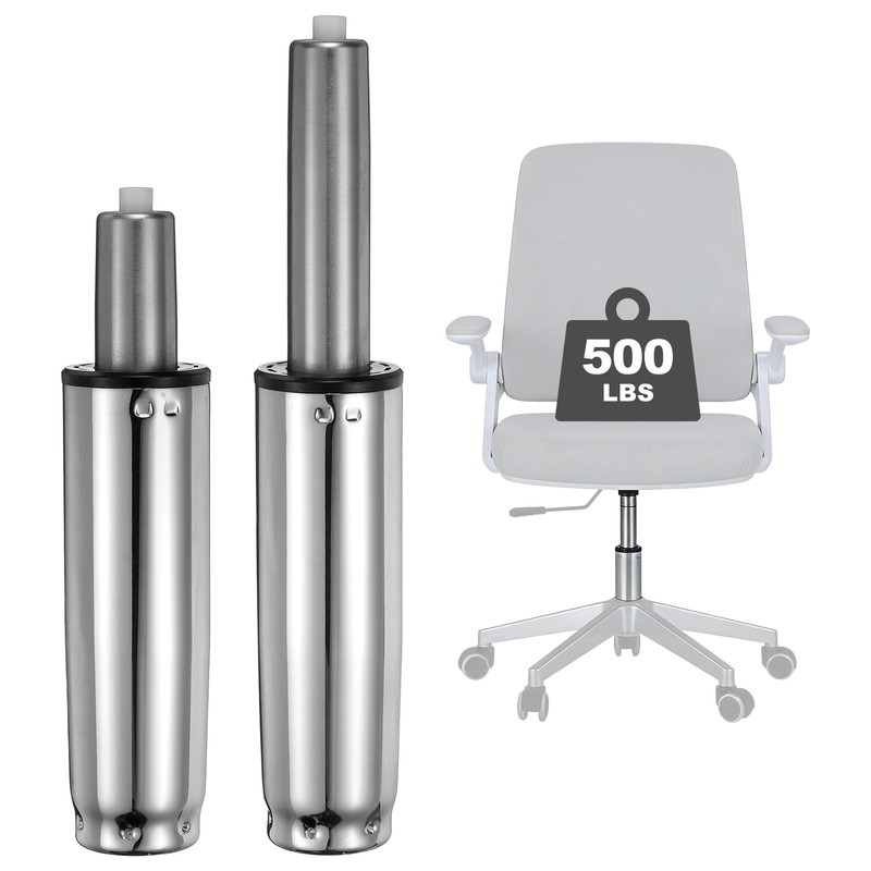 Office Chair Gas Cylinder, 11″ Class 3 Gas Cylinder Replacement, Silver Tone