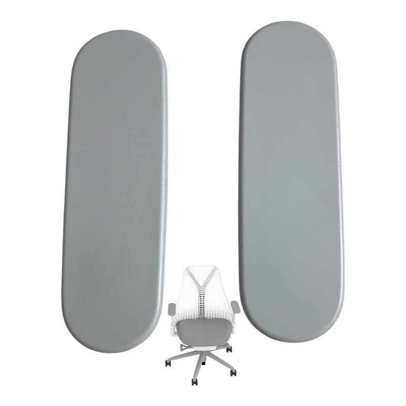 Replacement Grey Arm Pads for Sayl Chair, Task Chair/Stool Chair w/Fixed/Heig...