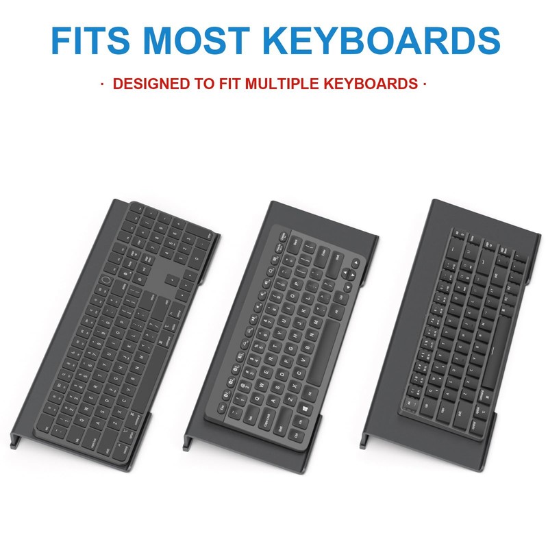 Comfortable Computer Keyboard Stand - 2 Pack Ergonomic Riser Acrylic Tilted H... gallery