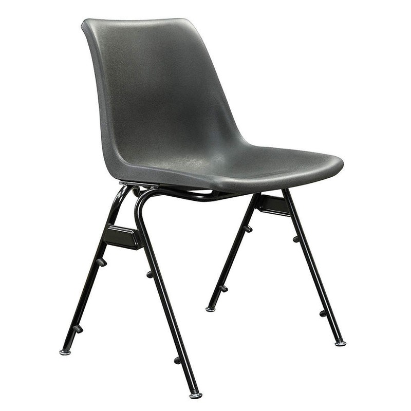 GRAINGER APPROVED 3W034 Stacking Chair,32 1/8 in H 3W034