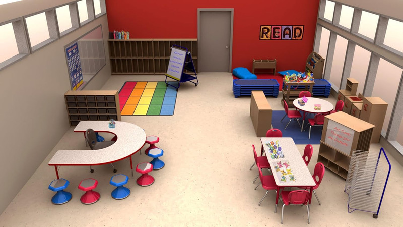 Backless Active Learning Stool for Preschool Classrooms, Active Learning Wobble gallery