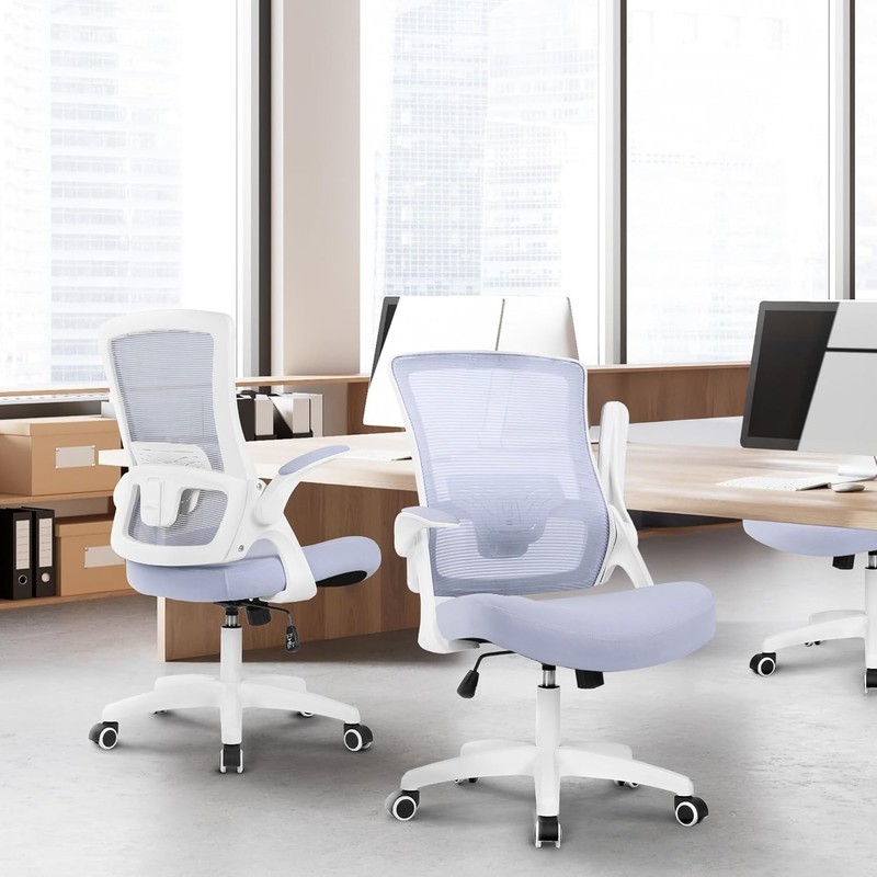 Office Desk Gaming Chair Computer High Back Mesh Seat with Rolling Wheels Erg... gallery