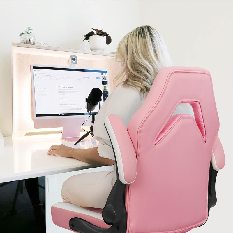 N-GEN Video Gaming Chair Ergonomic Computer Desk Office Chair with Lumbar Suppor gallery