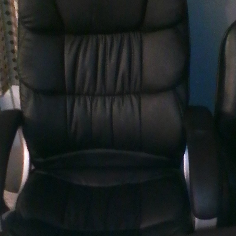 High-Back Black Office/Desk Chair with Padded Armrests, Lot of 3 gallery