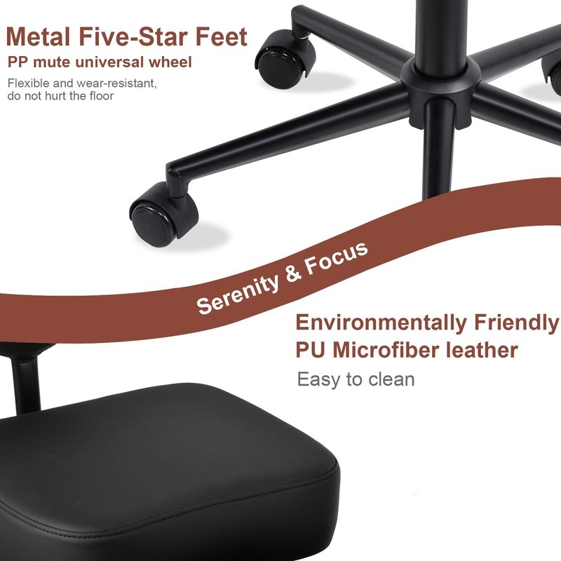 Ergonomic Meditation Chair Cross Legged Home Office ADHD Chair Adjustable Height gallery
