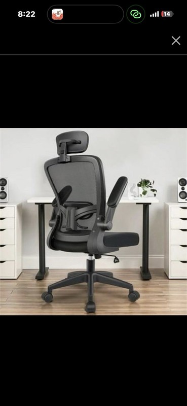 CoolHut Ergonomic Mesh Office Chair, High Back Executive Office Chair with Adjus