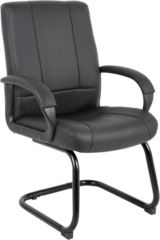 Coressoft Mid Back Guest Chair in Black 250 B7909)