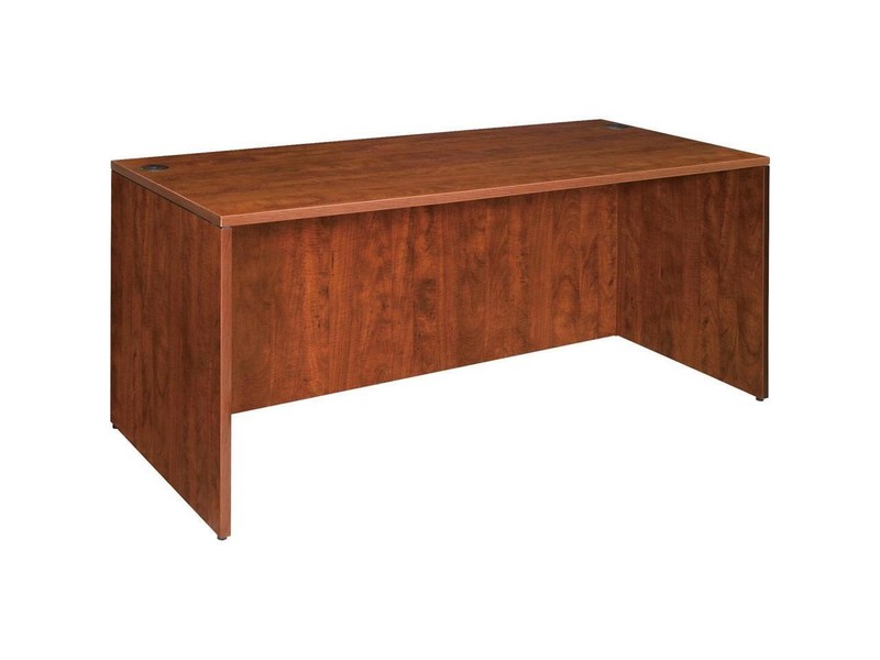 Lorell Rectangular Desk Shell 60"x30"x29-1/2" Cherry 69409 gallery