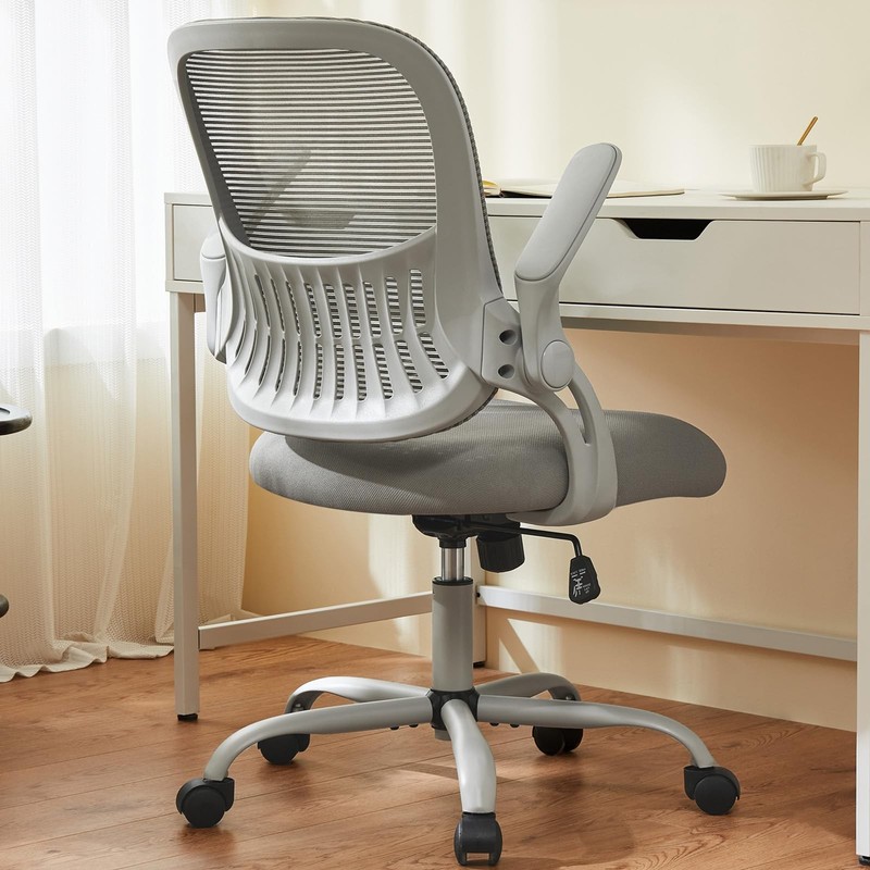 Office Computer Desk Chair, Ergonomic Mid-Back Mesh Rolling Work Swivel Task …