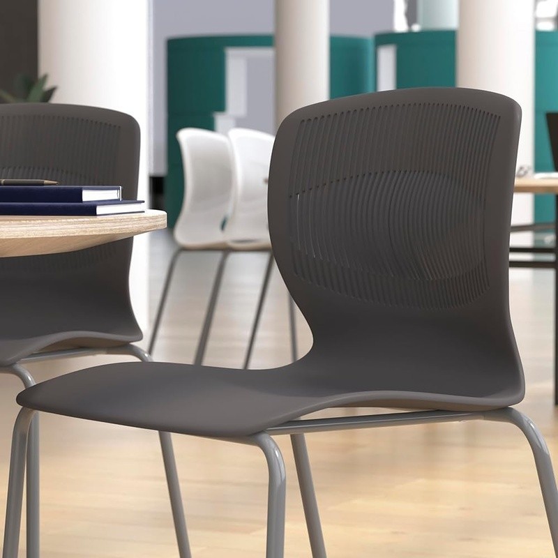 Durable Stackable Chair Ergonomic Design Office Home Use Multipurpose Seating gallery
