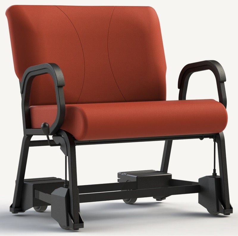 NEW Comfortek Titan Plus+ Armed 30" Wide Bariatric Chair Caddie 2 gallery
