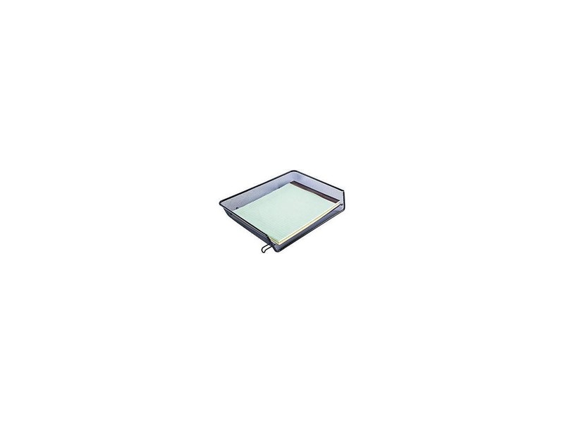 Lorell Letter Tray Side Load 14-1/4"x10-3/4"x3" Black Mesh 84154 gallery