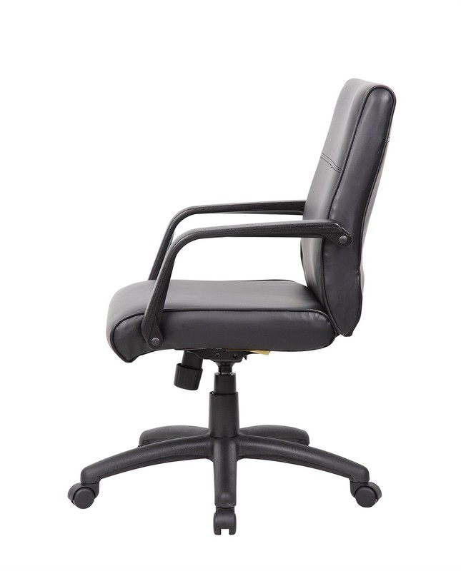 Scranton & Co Mid Back Executive Office Chair in Leather Plus gallery
