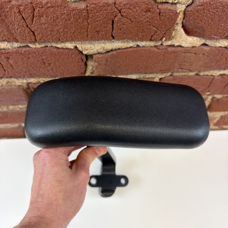 (2) Authentic Herman Miller EQUA Chair Replacement Armrests in Black + Screws gallery