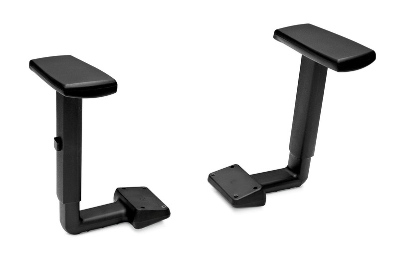 Height-Adjustable T-Arms for Volt Series Task Chair, Black