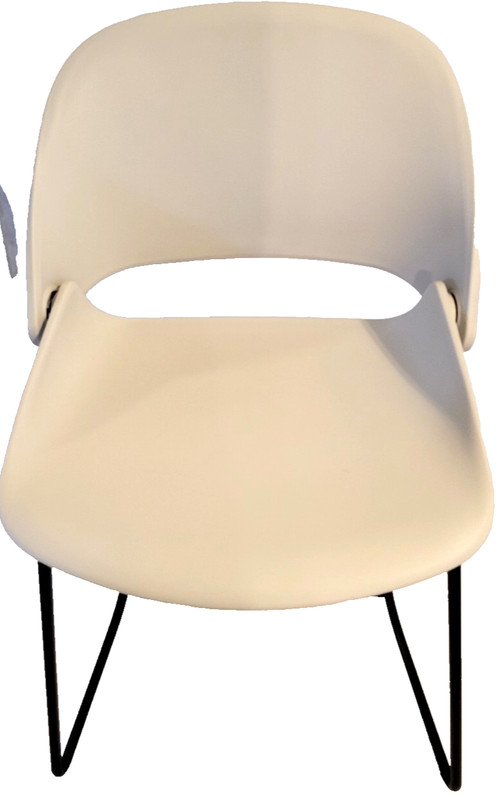 Kitchen Chair IRMA SLED BASE SIDE Ofc POLYPROPYLENE SHELL OFF-WHITE Kimball Intl gallery