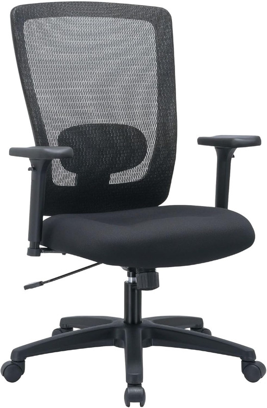 ALE Envy Series Mesh High-Back Multifunction Chair, Black