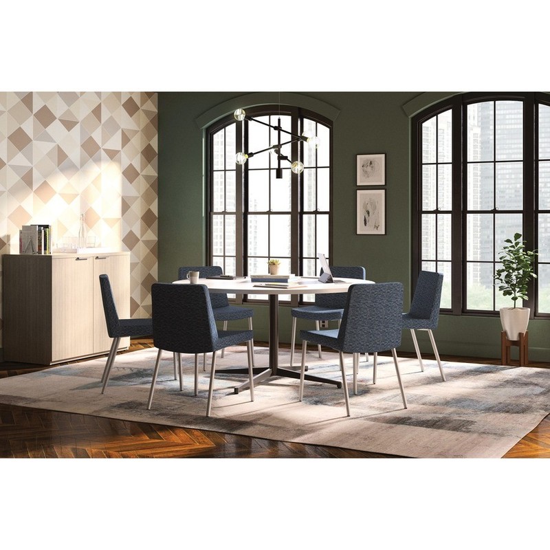 The Hon TLPBSN Conference Table Mid-base 28.4" Mahogany gallery