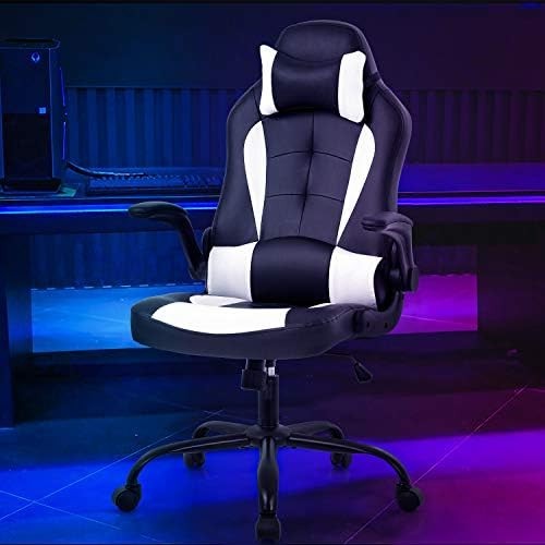 Gaming Chair Racing Style Office Chair High Back Desk Chair Executive PU Leather